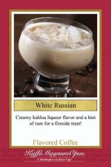 White Russian Flavored Coffee